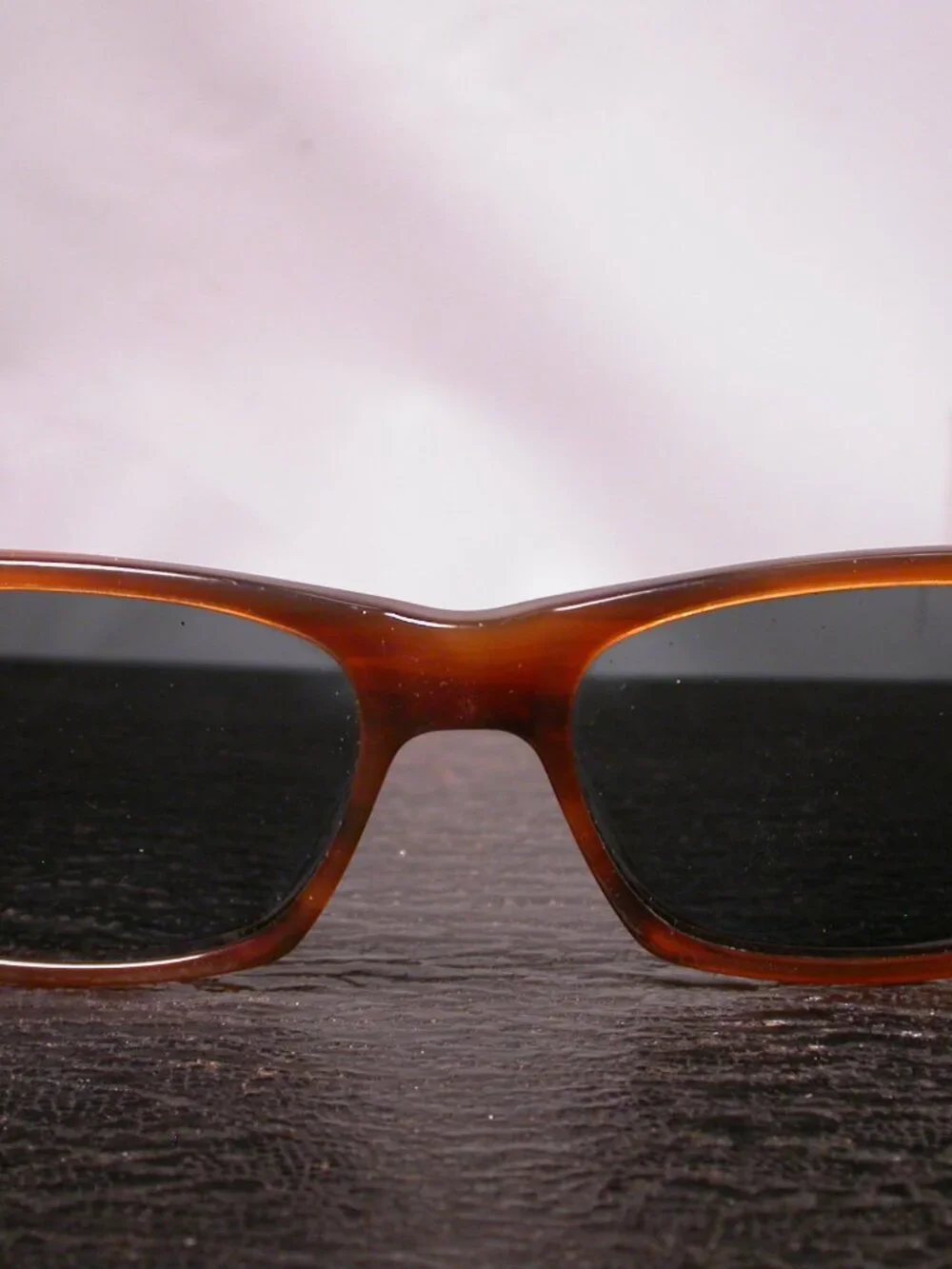 Seraphin Douglas Tortoise Stripe Sunglasses Hand Made in Japan   FRAME ONLY